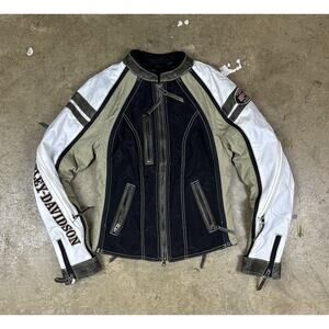 Vintage Harley Davidson Motorcycle Jacket